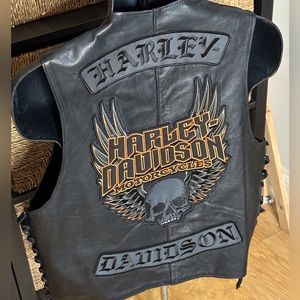 Kelly’s Custom Leather-vest